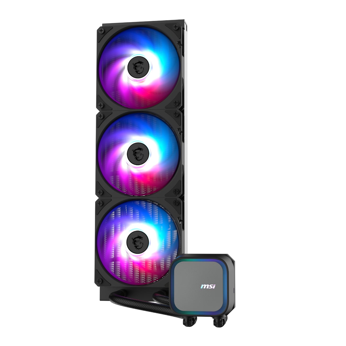 MSI MAG Coreliquid A13 360 AIO Liquid CPU Cooler - Black - alternate product view 2