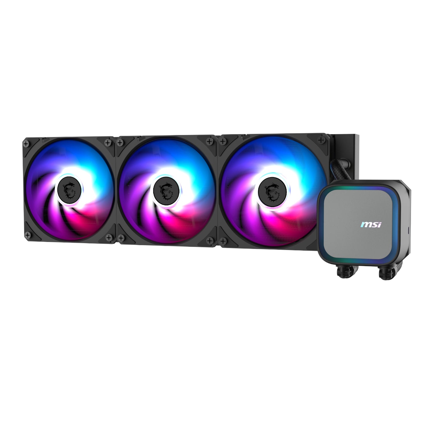 MSI MAG Coreliquid A13 360 AIO Liquid CPU Cooler - Black - alternate product view 3