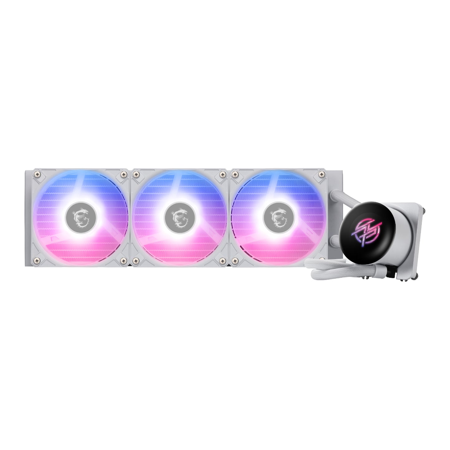 MSI MPG Coreliquid P13 360 AIO Liquid CPU Cooler - White - alternate product view 2