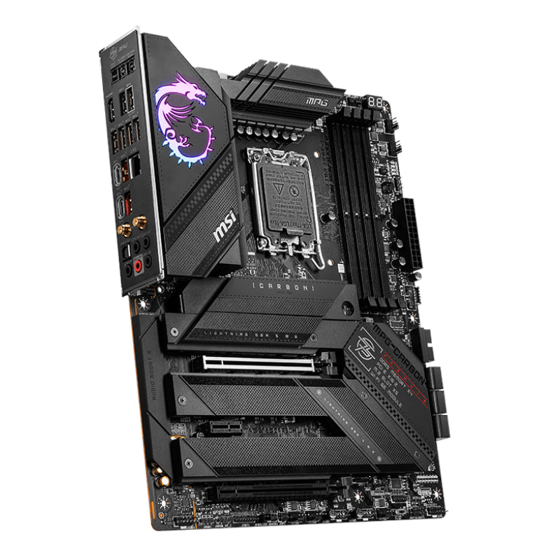 MSI MPG Z790 CARBON WIFI DDR5 LGA1700 ATX Gaming Motherboard - alternate product view 3