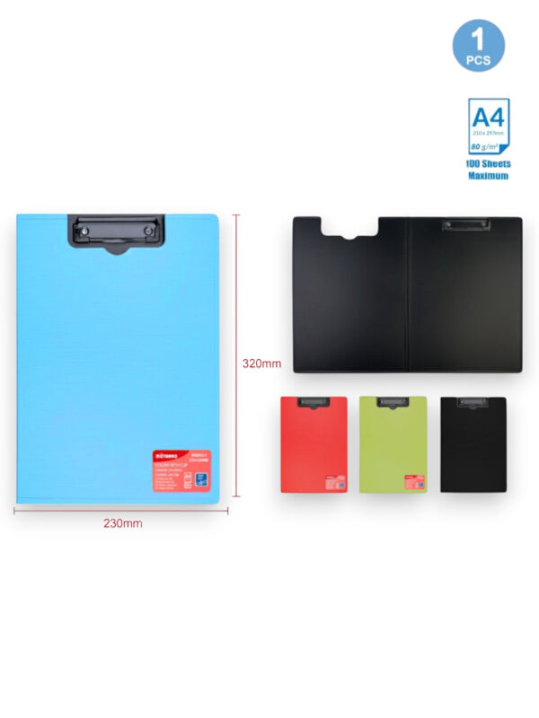 Motarro Clipboard - BLUE - 23x31.5 Cm (MQ003 - 1)