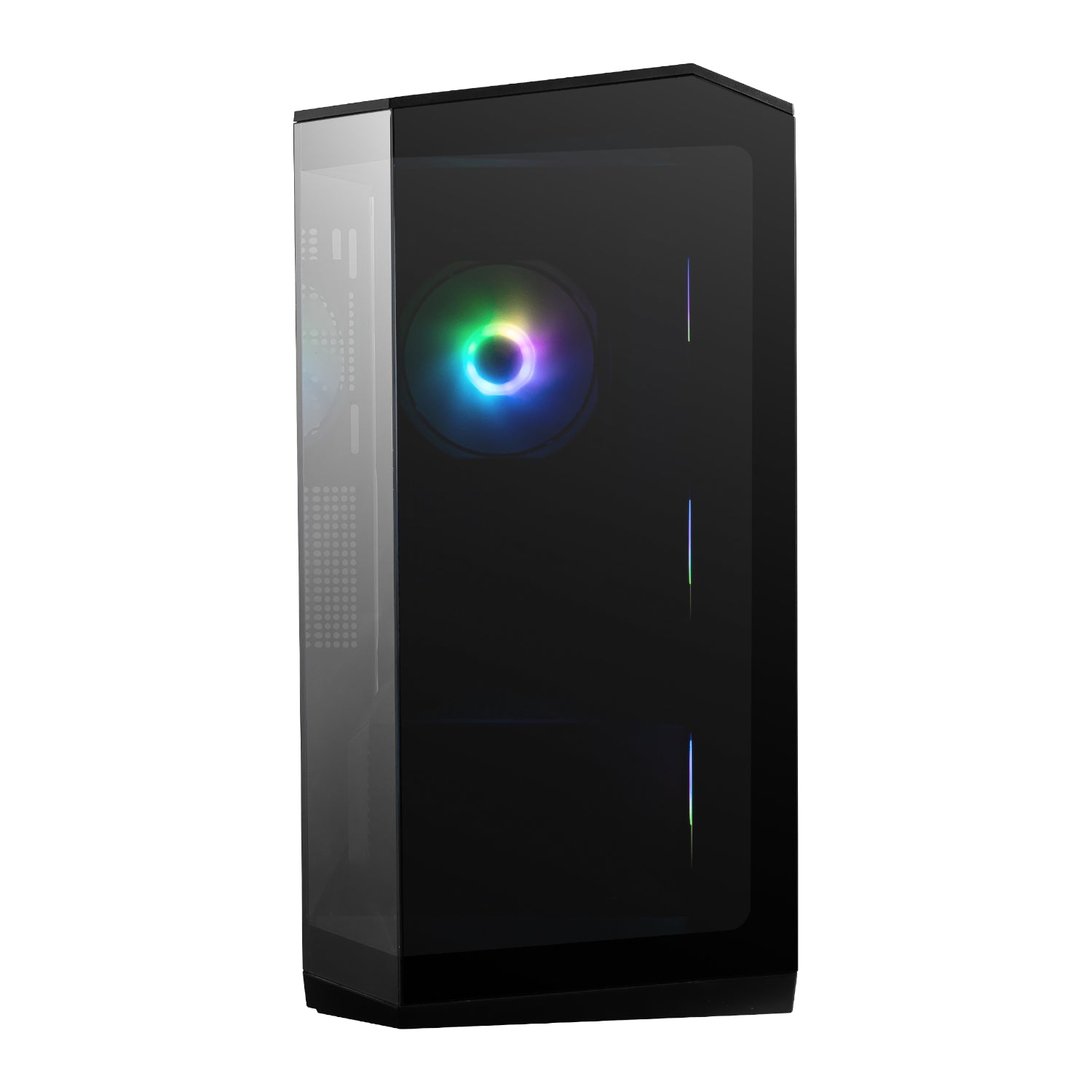 MSI MAG PANO M100R PZ M-ATX ARGB Gaming Chassis - Black - alternate product view 2