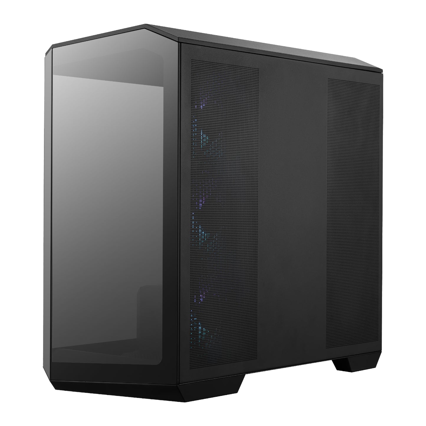 MSI MAG PANO M100R PZ M-ATX ARGB Gaming Chassis - Black - alternate product view 3