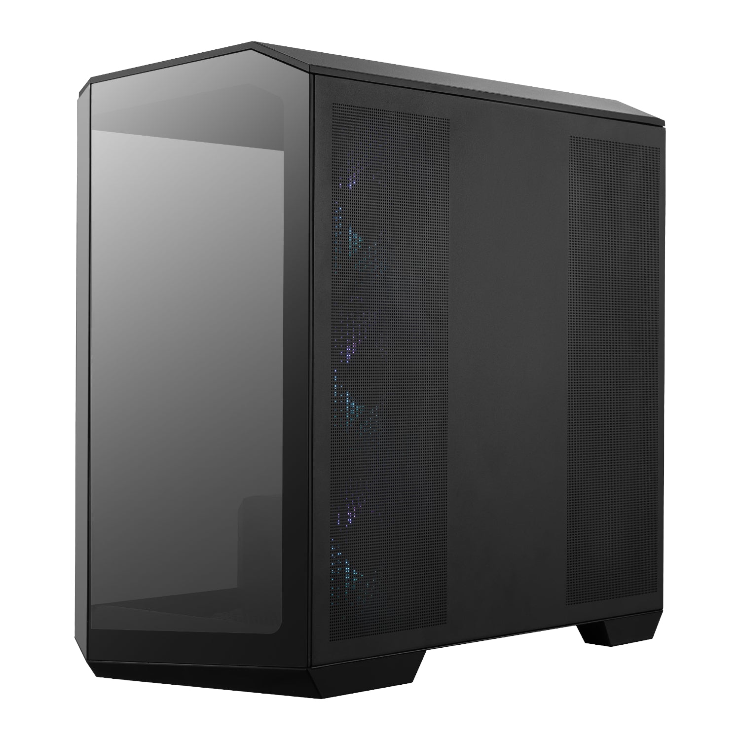 MSI MAG PANO M100R PZ M-ATX ARGB Gaming Chassis - Black - alternate product view 3