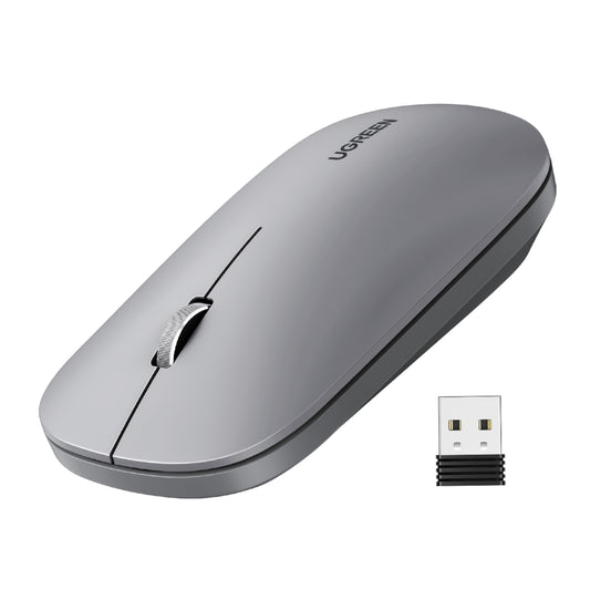 Ugreen Portable 2.4GHz Wireless Mouse - Grey