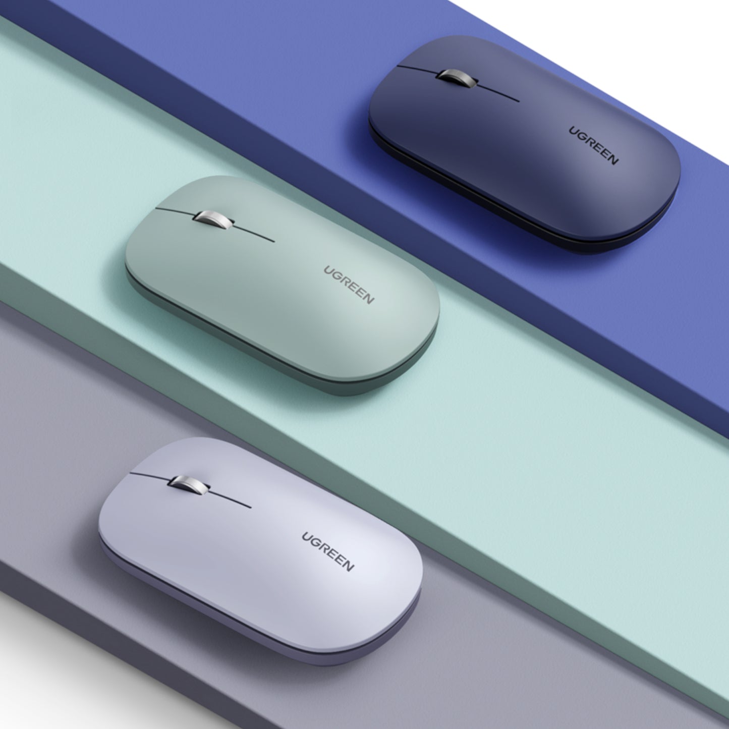 Ugreen Portable 2.4GHz Wireless Mouse - Grey - alternate product view 5