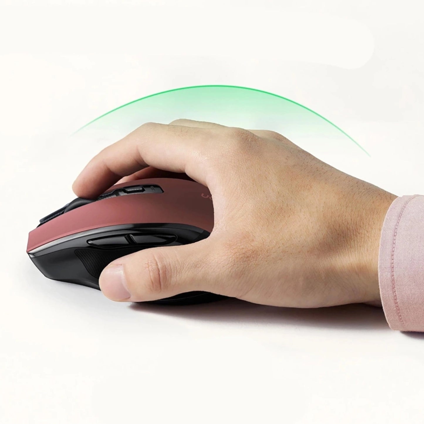 Ugreen MU006 2.4GHz Wireless Optical Mouse - Red - alternate product view 4