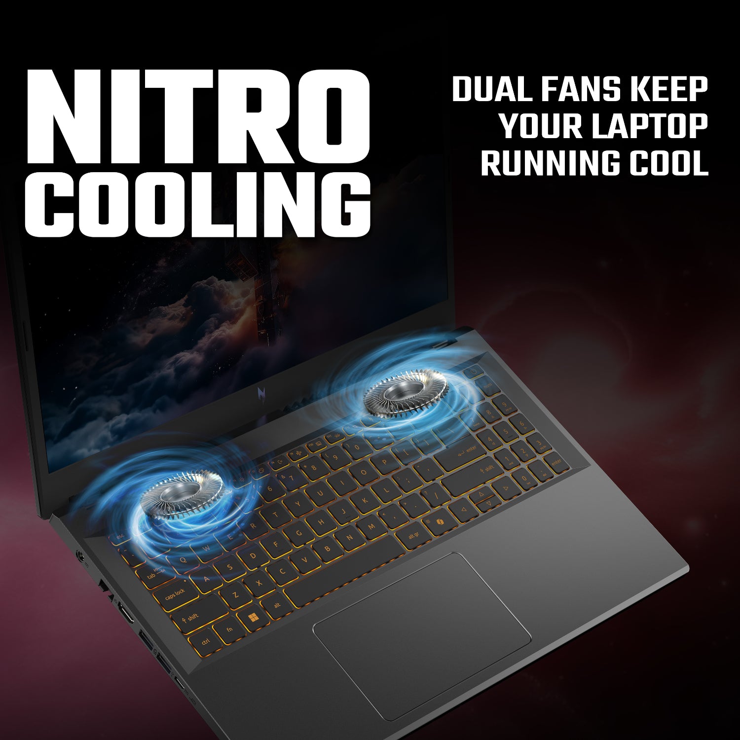 ACER NITRO V 15 Gaming Laptop 15.6″ - Intel Core 5 210H - 16GB - 512GB - RTX 4050 6GB - Windows 11 Home - alternate product