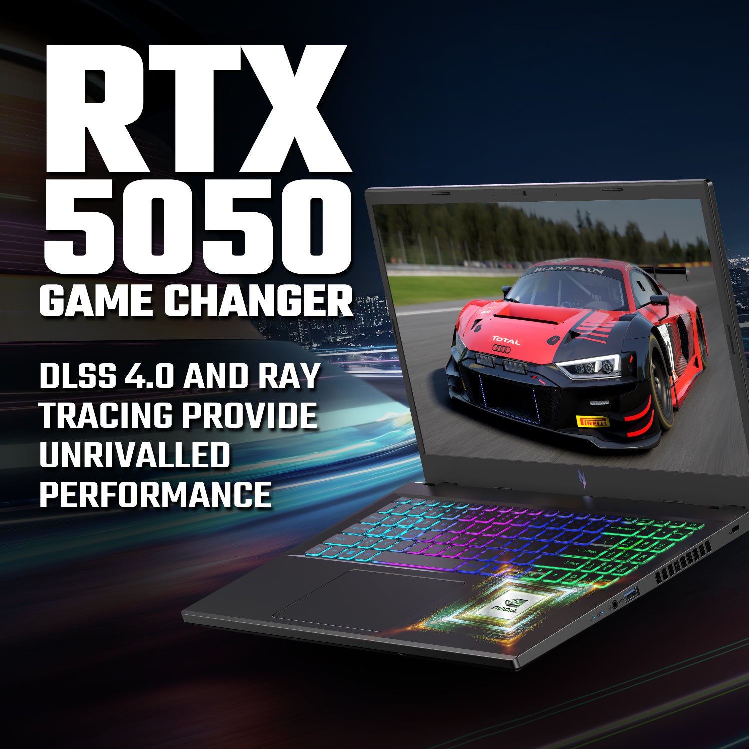 ACER NITRO V 15 Gaming Laptop 15.6" - AMD Ryzen 5 - 16GB - 512GB - RTX 5050 8GB - Windows 11 Home - alternate product view 11