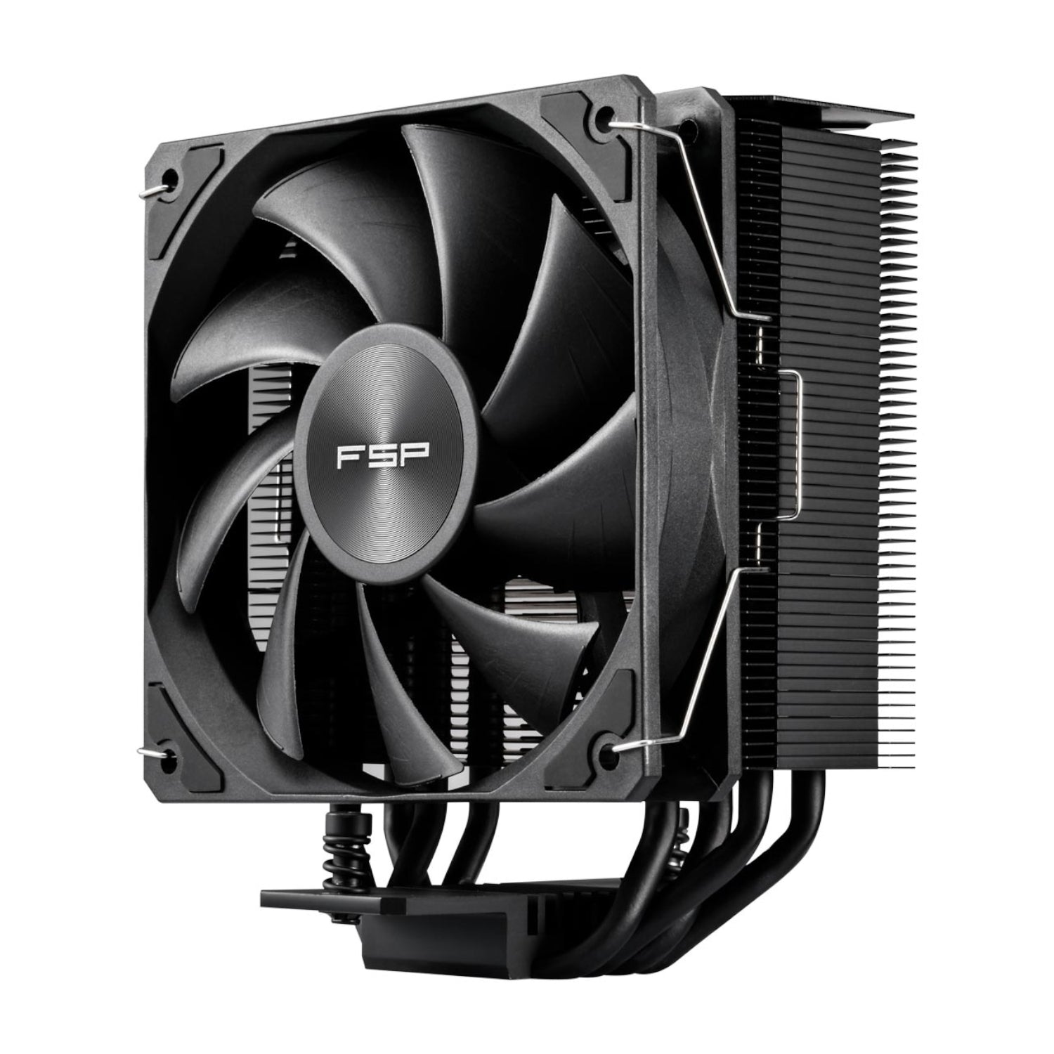 FSP NP5-B 120mm PWM CPU Air Cooler – Black - alternate product view 3