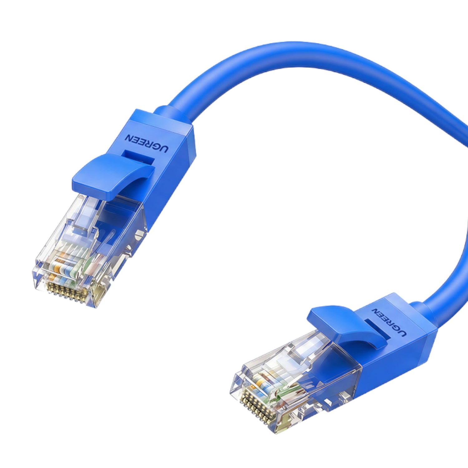 Ugreen RJ45 CAT6 2m LAN Network Cable – (1Gbps, 250MHz) – Blue - alternate product view 2