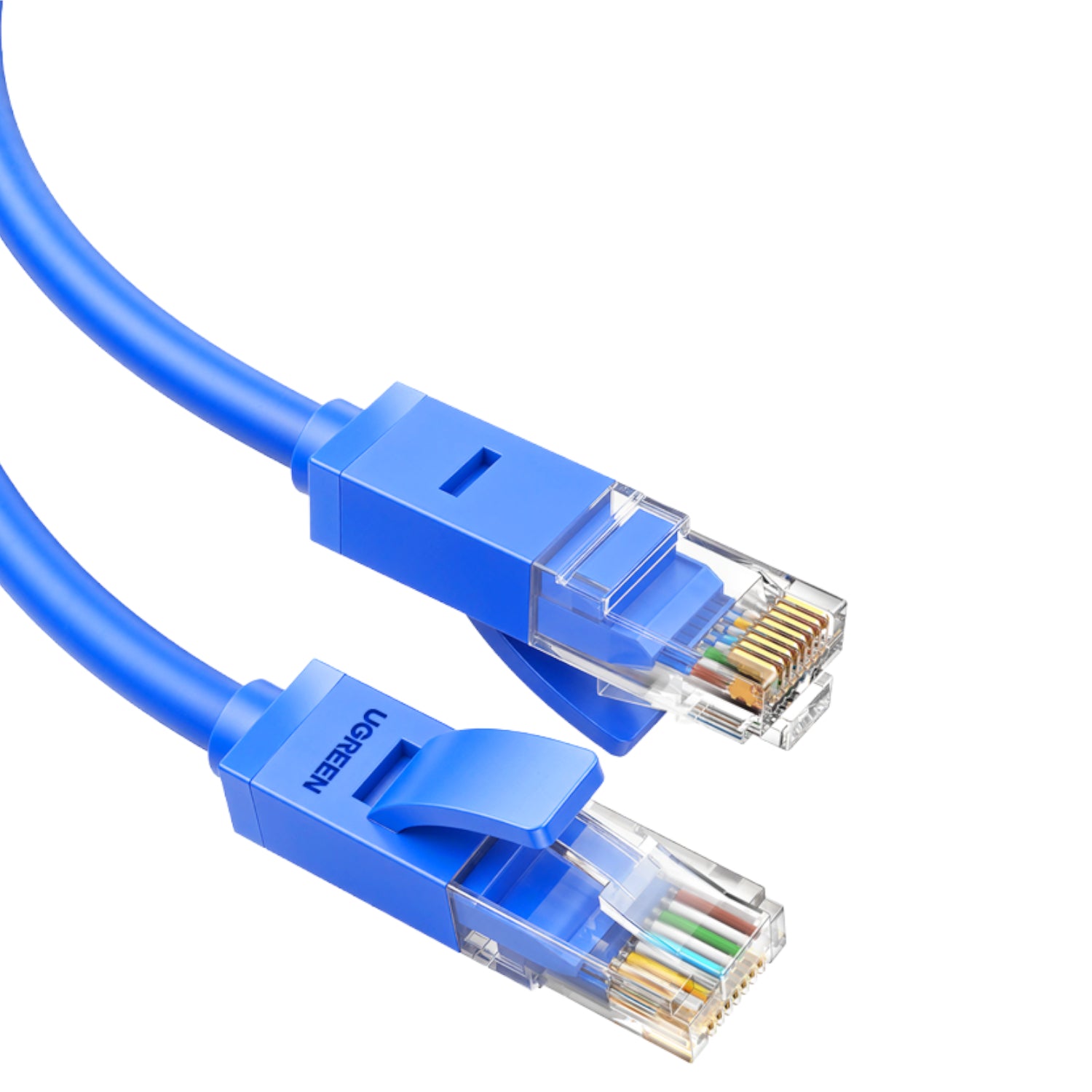 Ugreen RJ45 CAT6 0.5m LAN Network Cable - (1Gbps, 250MHz) - Blue
