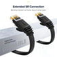 Ugreen NW102 Cat6 U/UTP Flat Ethernet Cable 10m - Black - alternate product view 4