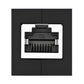 Ugreen RJ45 1Gbps Ethernet Cable Extender Adapter - Black - alternate product view 4
