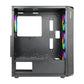 Antec NX292 ATX - Micro-ATX - ITX ARGB Mid-Tower Gaming Chassis - Black - alternate product view 3