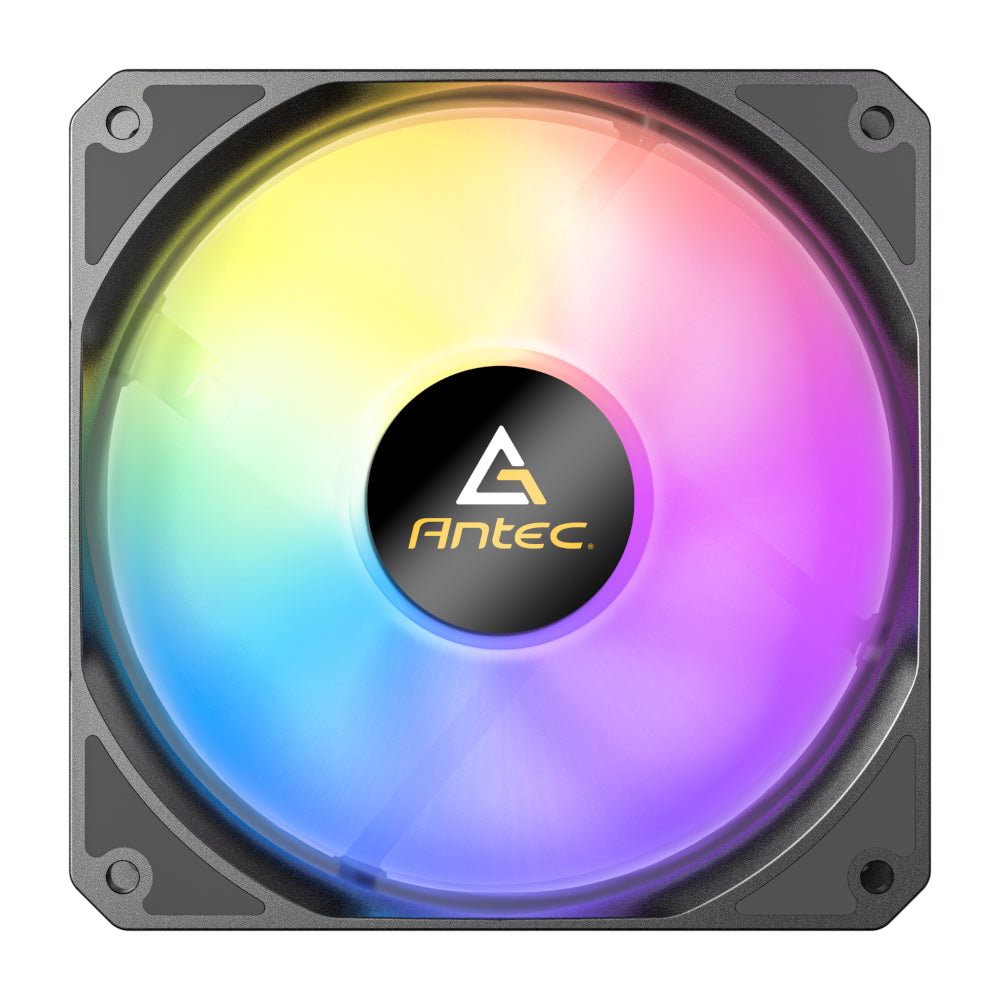 Antec P12 PWM 120mm ARGB Reverse Case Fan - Black - alternate product view 2