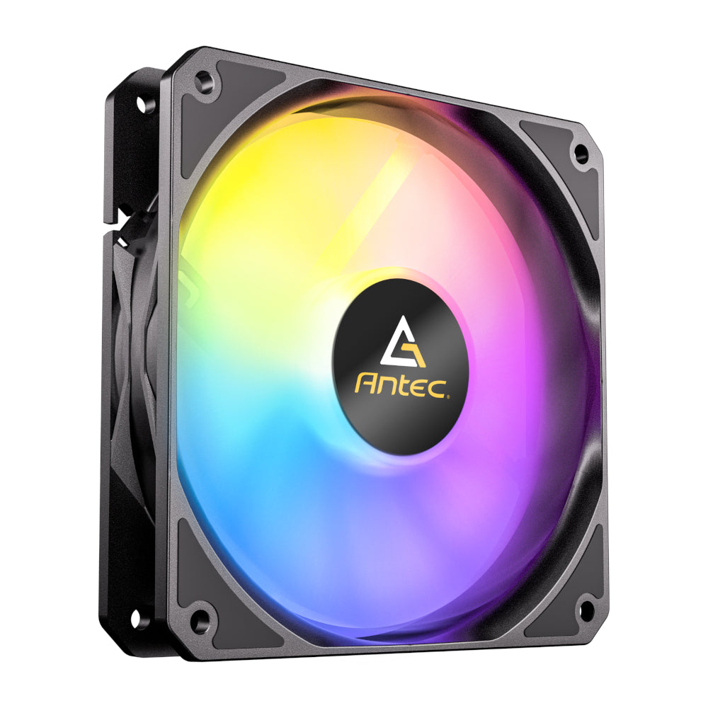 Antec P12 PWM 120mm ARGB Reverse Case Fan - Black - alternate product view 3
