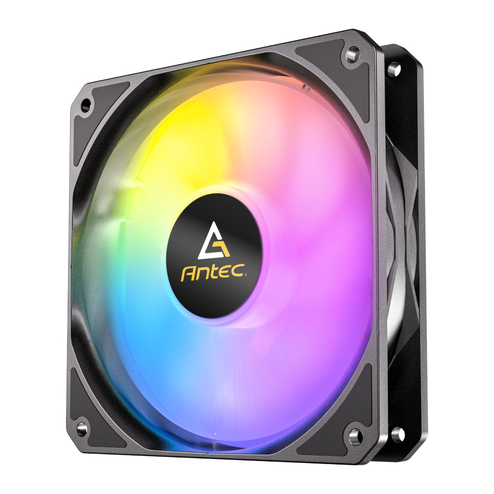 Antec P12 PWM 120mm ARGB Reverse Case Fan - Black - alternate product view 4