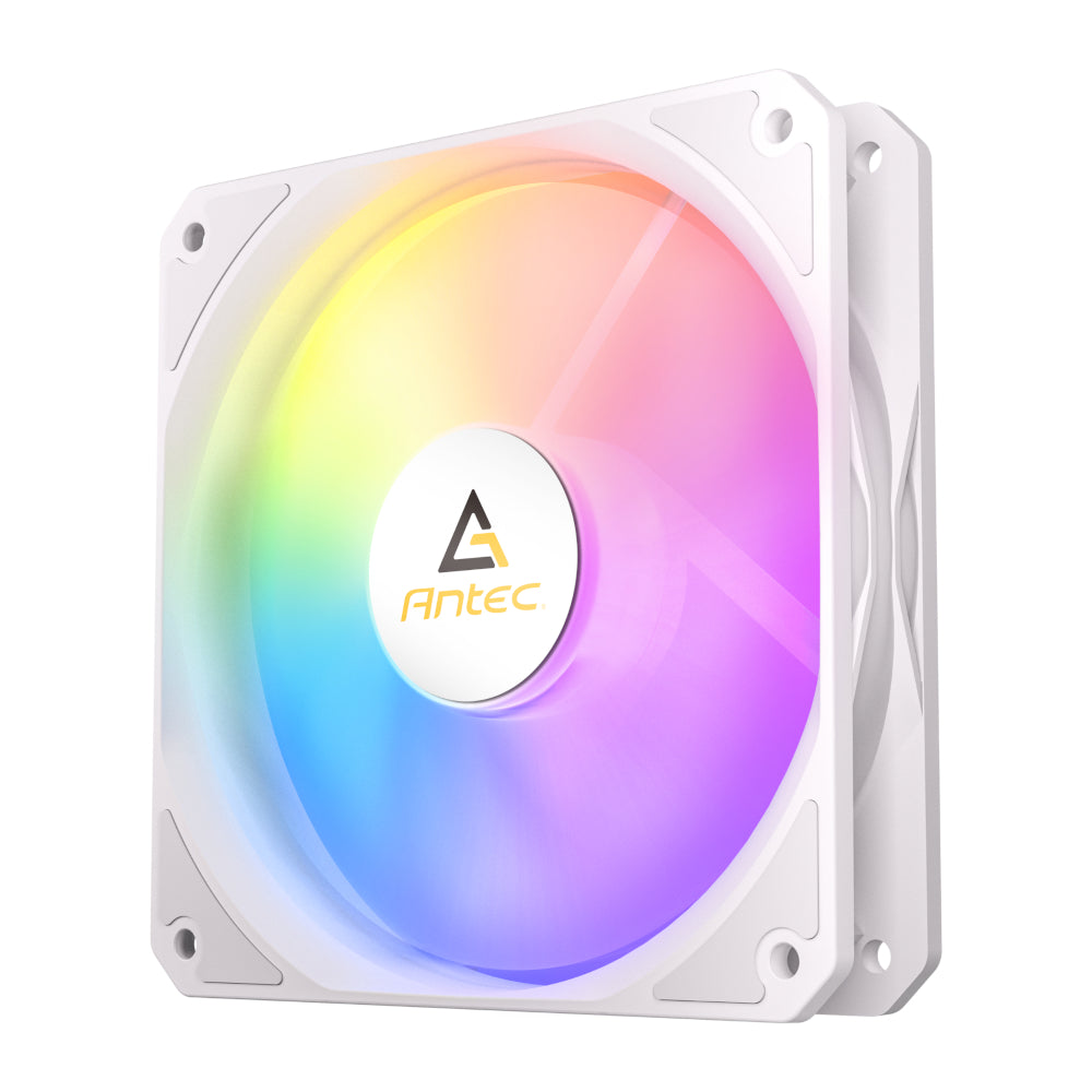 Antec P12 PWM 120mm ARGB Reverse Case Fan - White - alternate product view 4