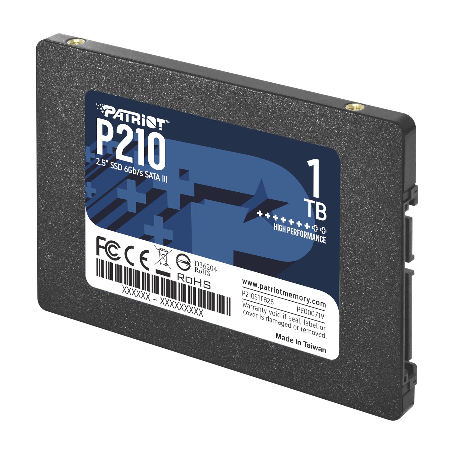 Patriot P210 1TB 2.5 Inch SATAIII SSD - alternate product view 2