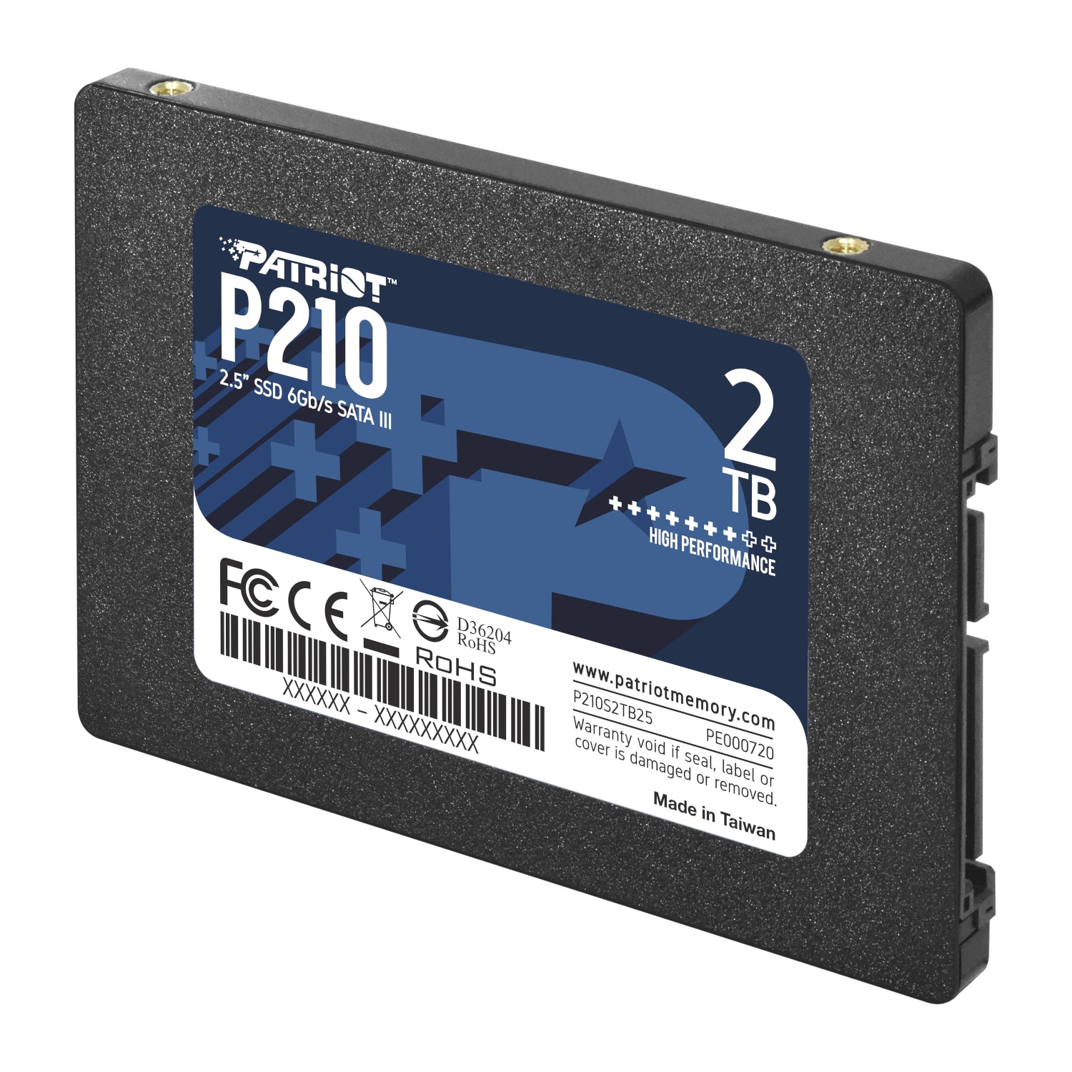 Patriot P210 2TB 2.5 Inch SATAIII SSD - alternate product view 2