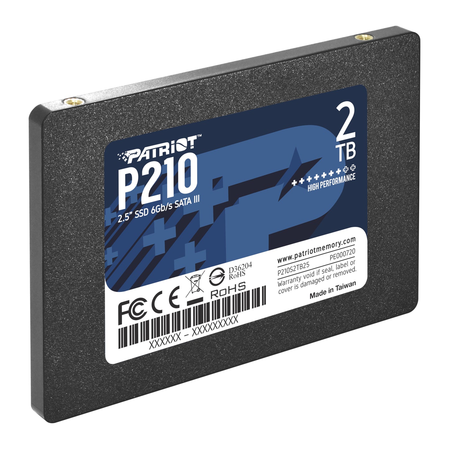 Patriot P210 2TB 2.5 Inch SATAIII SSD - alternate product view 3