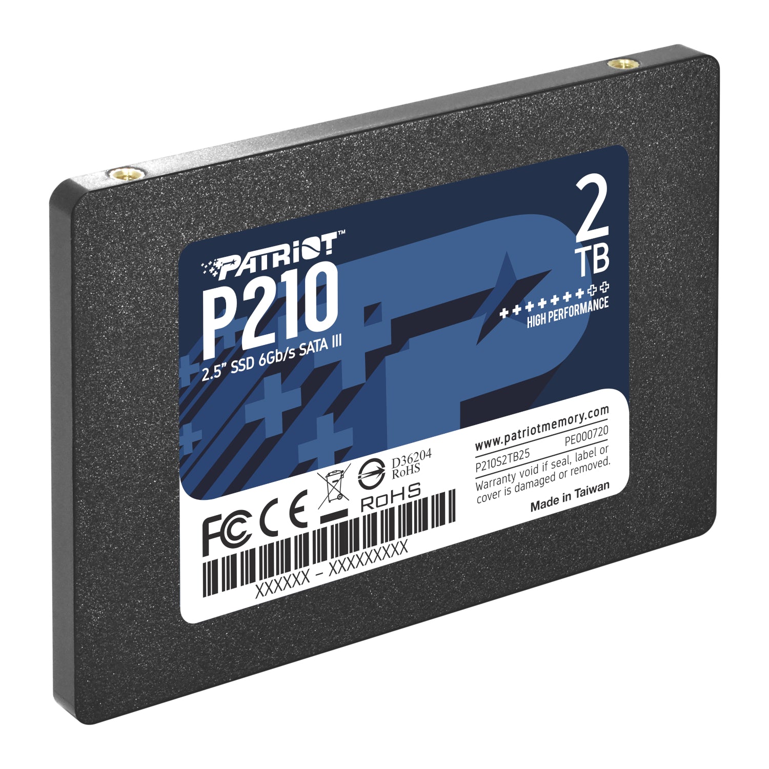 Patriot P210 2TB 2.5 Inch SATAIII SSD - alternate product view 3