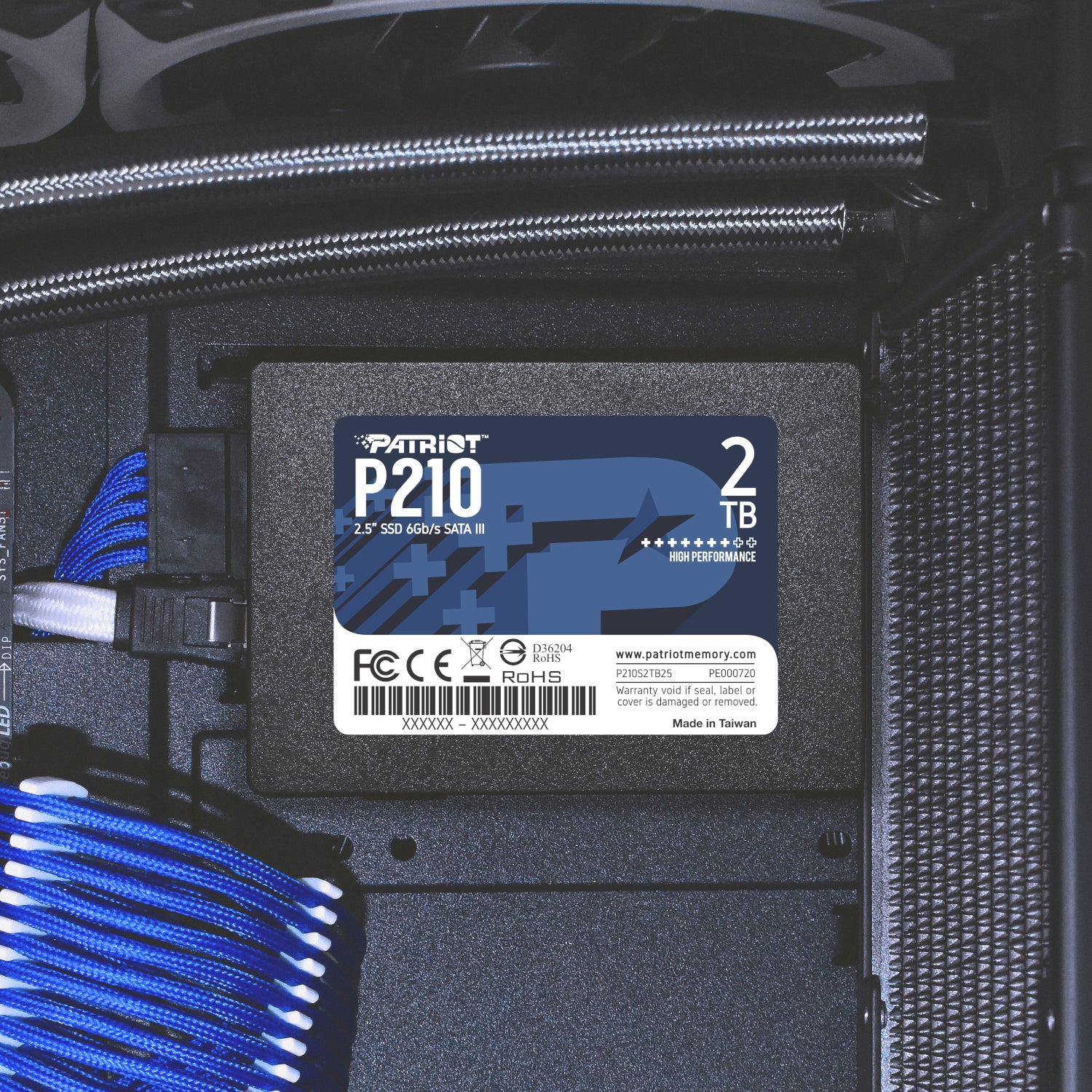 Patriot P210 2TB 2.5 Inch SATAIII SSD - alternate product view 4