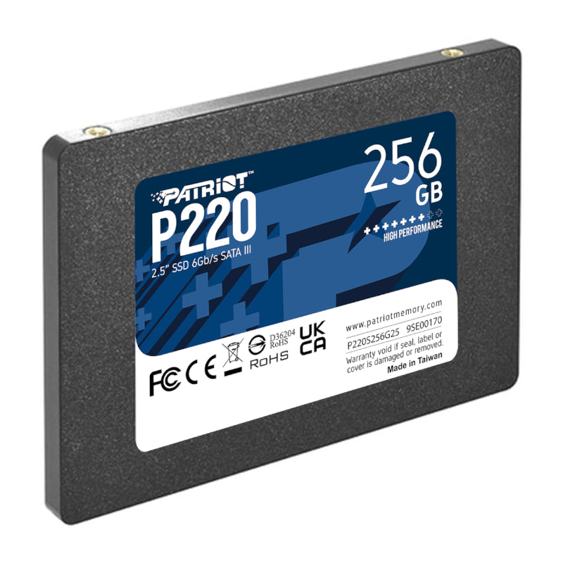 Patriot P220 256GB 2.5" SSD - alternate product view 3