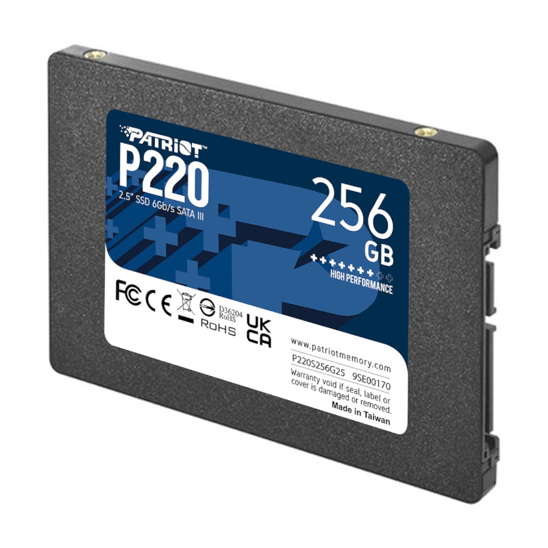 Patriot P220 256GB 2.5" SSD - alternate product view 2