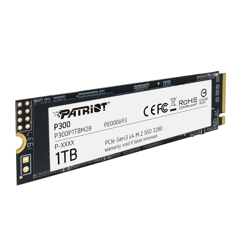 Patriot P300 1TB M.2 PCIe NVMe SSD - alternate product view 2