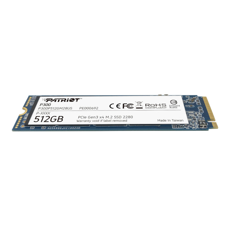 Patriot P300 512GB M.2 PCIe NVMe SSD - alternate product view 2