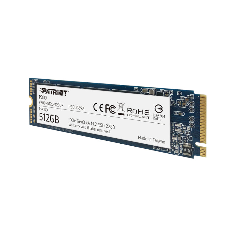 Patriot P300 512GB M.2 PCIe NVMe SSD - alternate product view 4