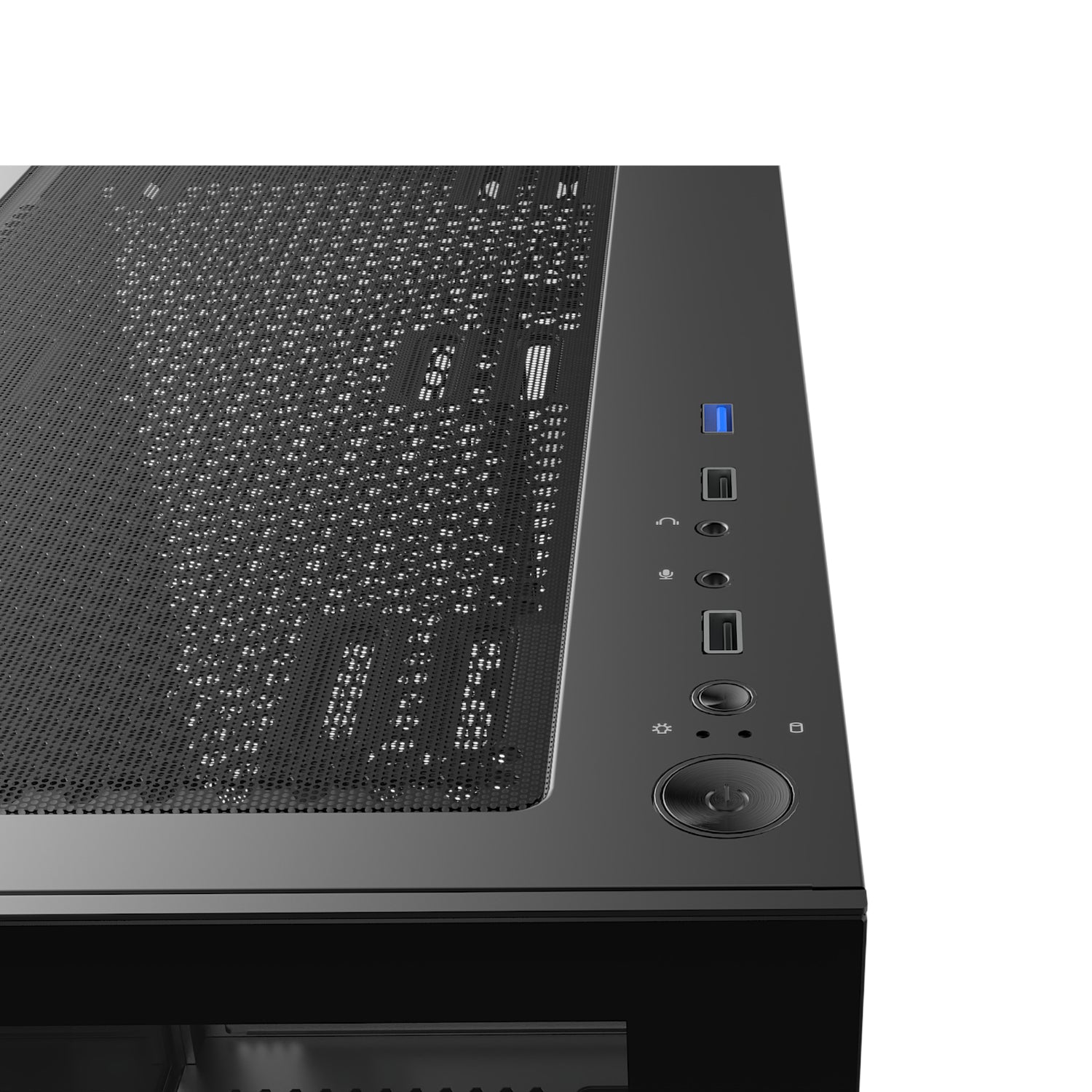 MSI PAG PANO M110A Micro-ATX Gaming Chassis – Black - alternate product view 4