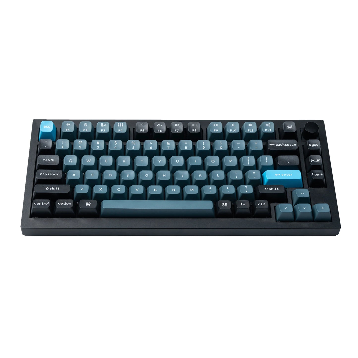 Keychron Double Shot KSA PBT Keycap Set - Dark Grey/Grey/Blue - alternate product view 2
