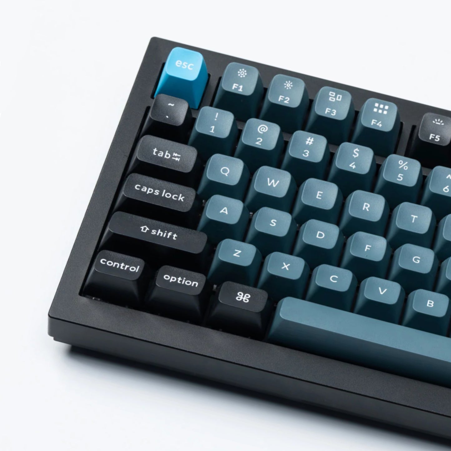 Keychron Double Shot KSA PBT Keycap Set - Dark Grey/Grey/Blue - alternate product view 3
