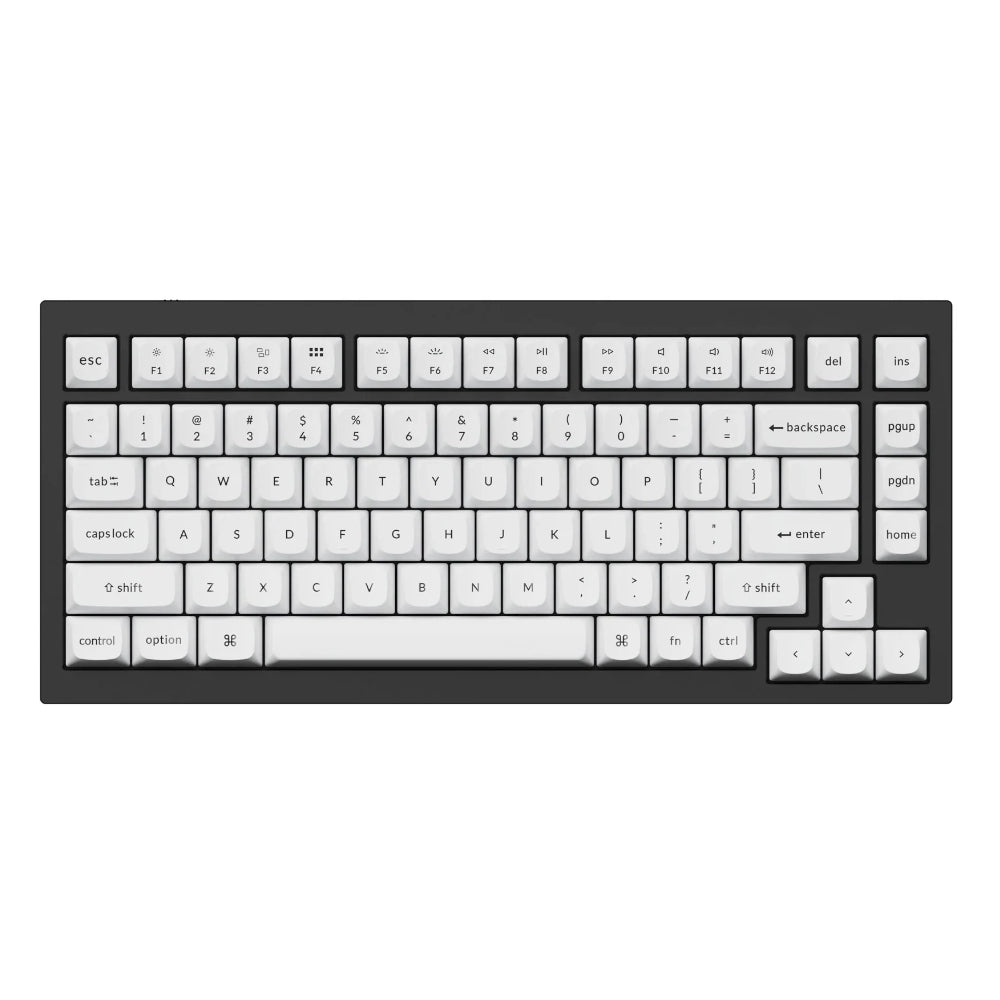 Keychron Double Shot PBT OSA Full Keycap Set - Black/White - alternate product view 2