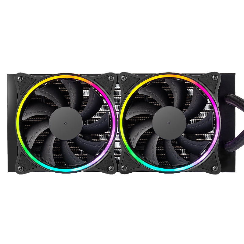 PCBuilder Hydro Chill 240MM AIO Liquid CPU Cooler ARGB - alternate product view 3