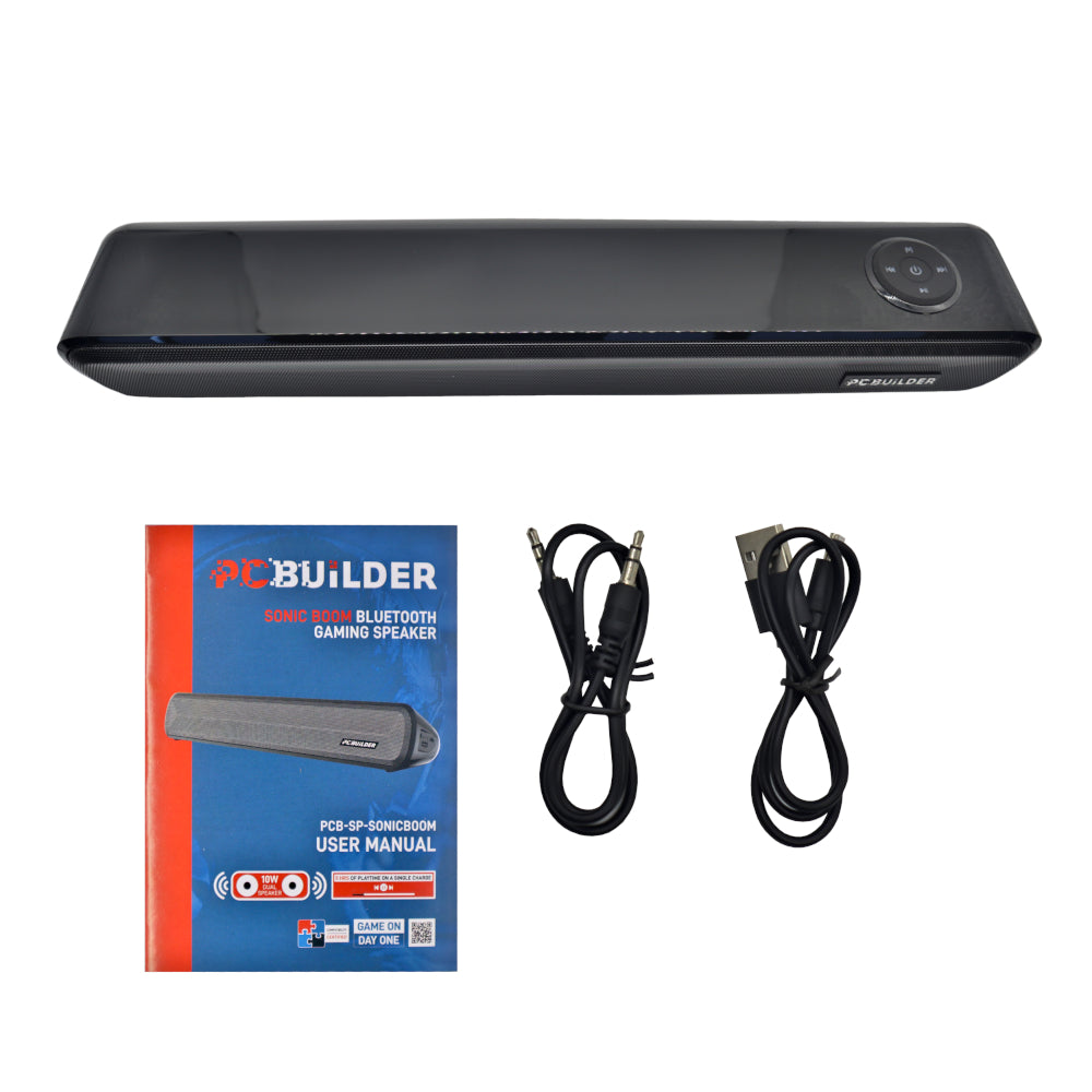 PCBuilder SONIC BOOM Bluetooth Gaming Speaker - alternate product view 7