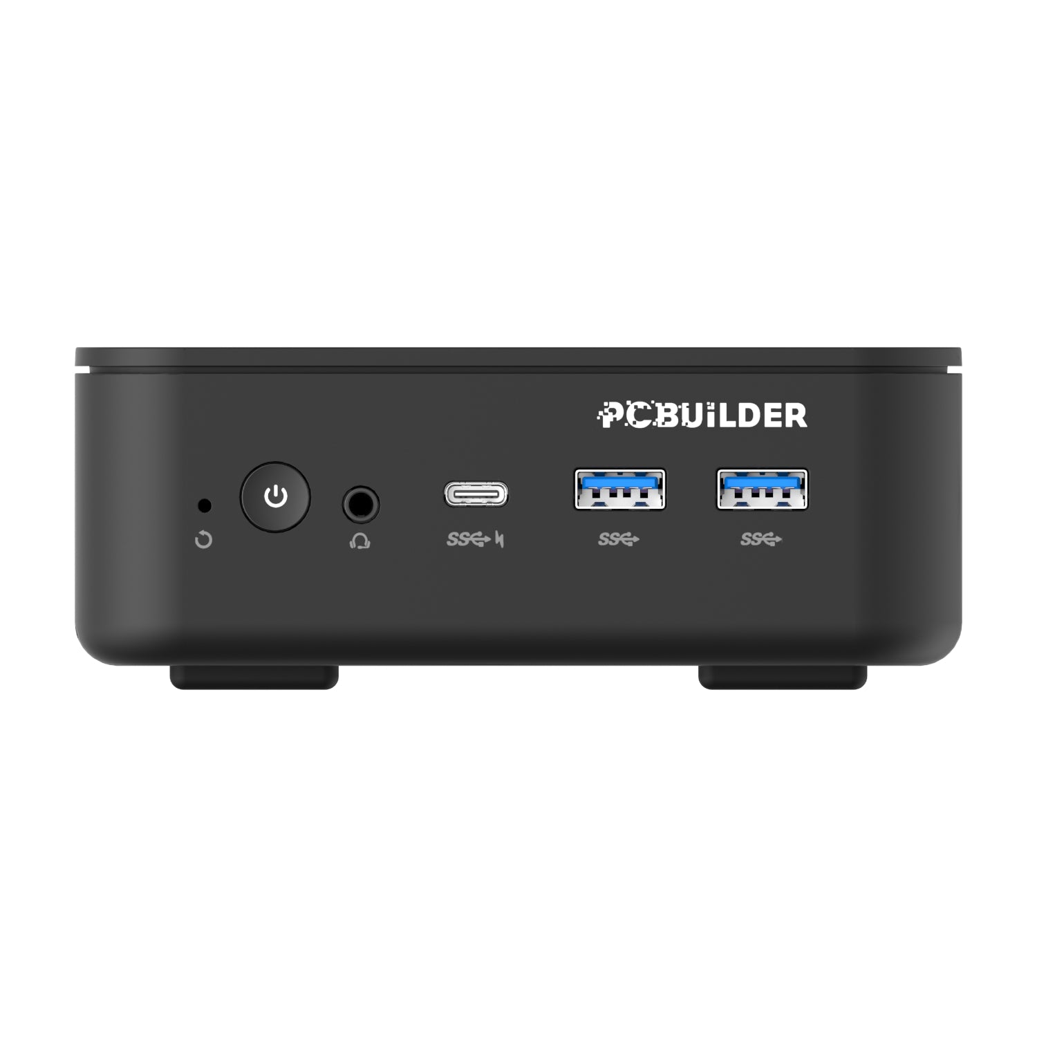 PCBuilder CUBE Intel Core 3-100U 16GB DDR5 512GB Windows 11 Pro Mini PC - alternate product view 2