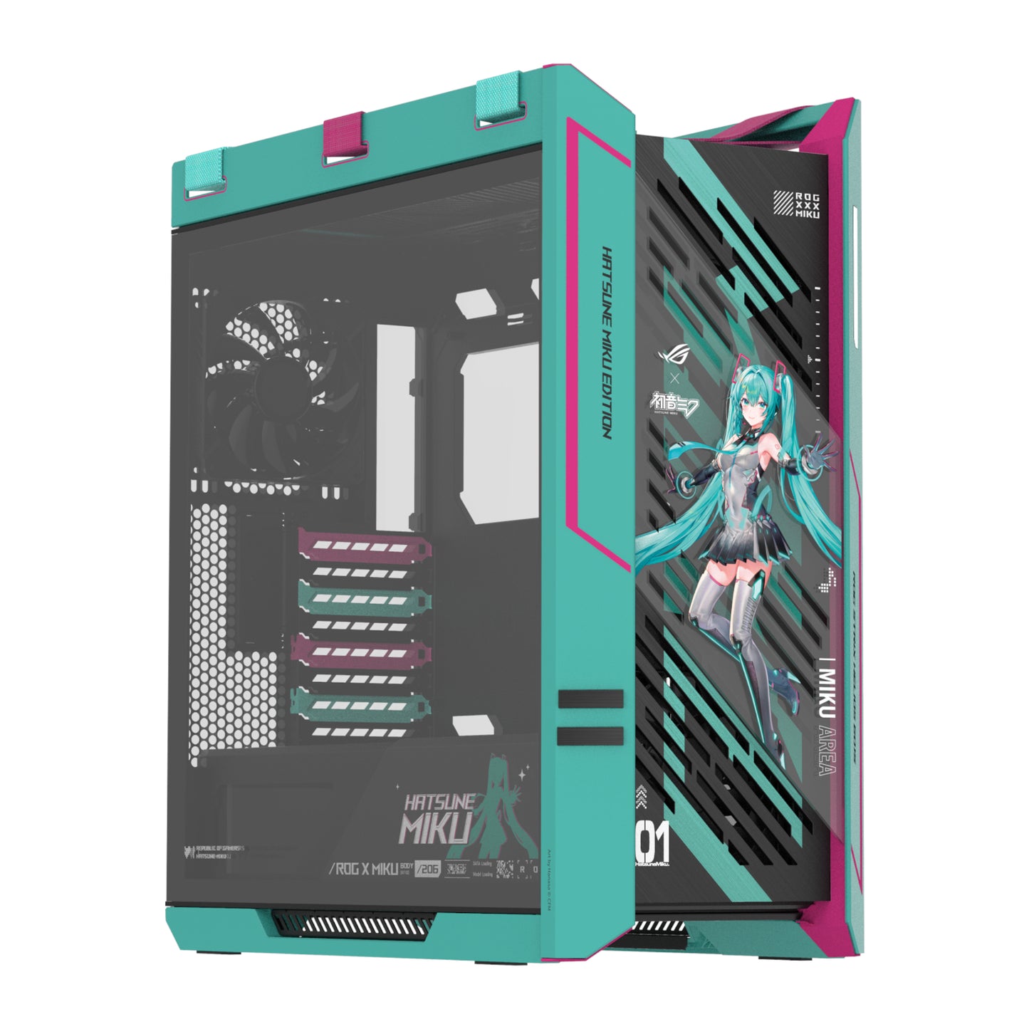 PCBuilder Ryzen 7 9800X3D ASUS X MIKU Windows 11 Gaming PC - alternate product view 17