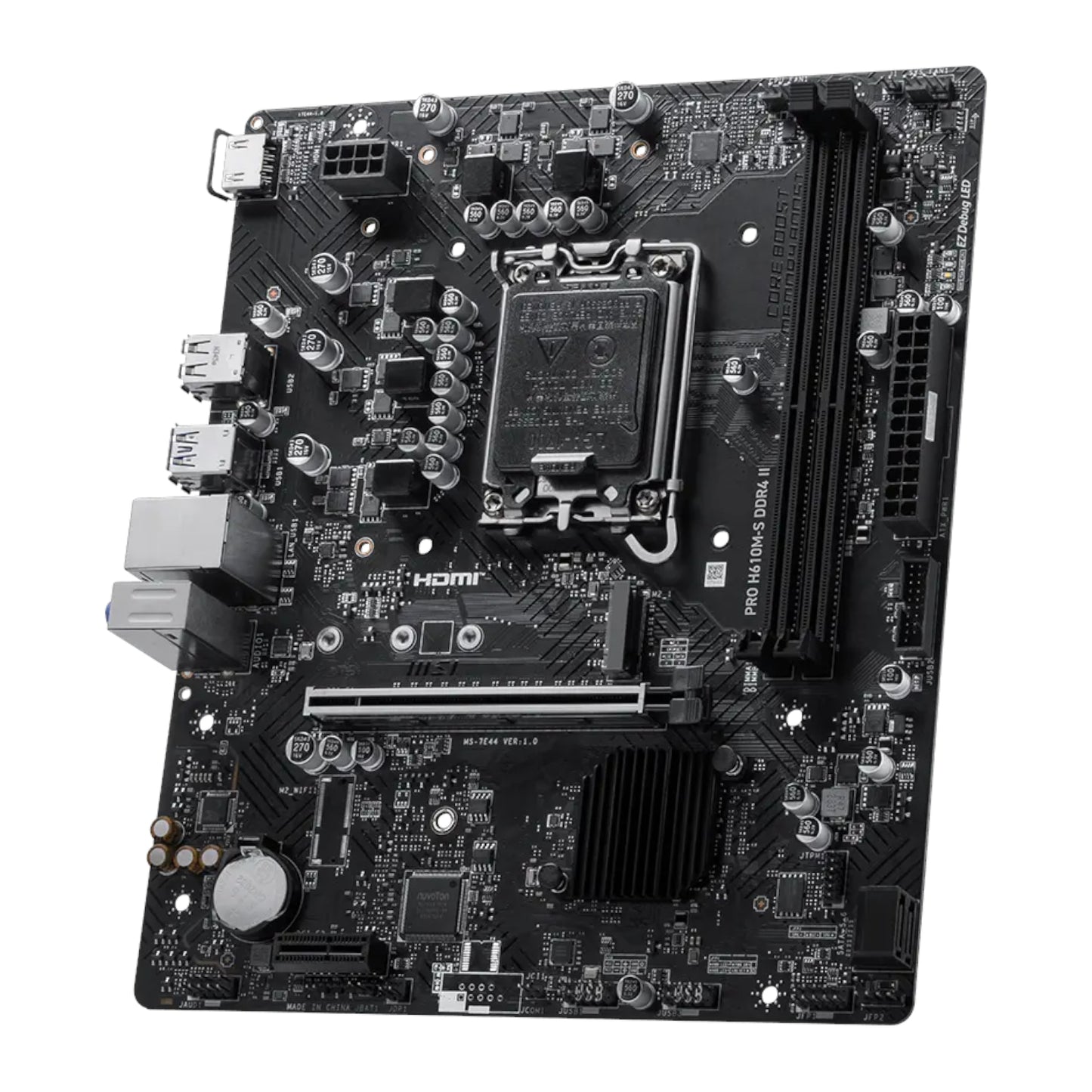 PCBuilder Intel i3-14100 HOME Master Windows 11 Desktop PC - alternate product view 3