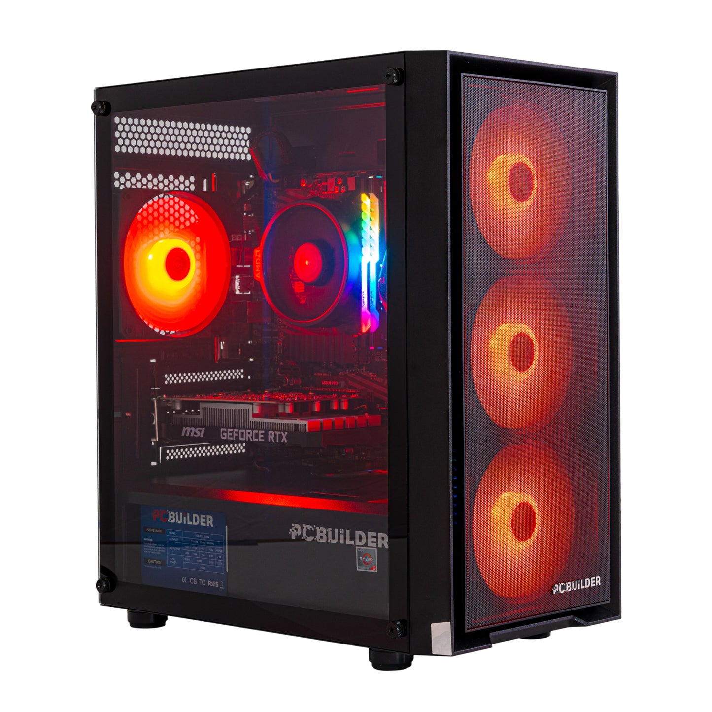 PCBuilder Ryzen 5 5500 SCOUT Windows 11 Gaming PC - alternate product view 16