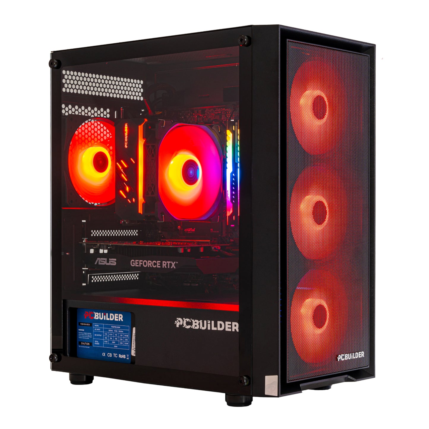 PCBuilder Ryzen 5 5600XT SENTINEL Windows 11 Gaming PC - alternate product view 16