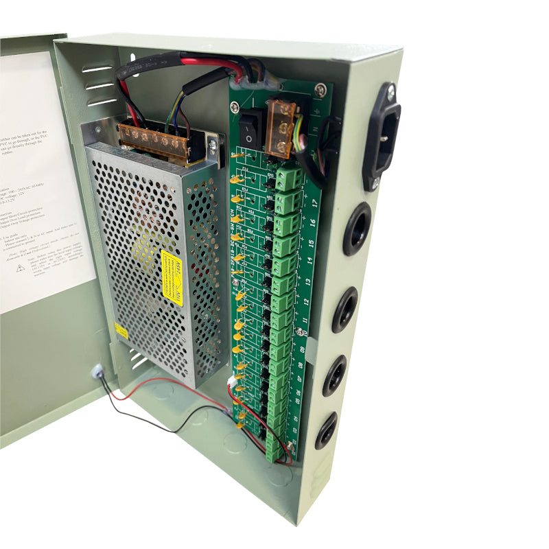 PD POWER 18CH PSU 12V 15A PTC - alternate product view 2