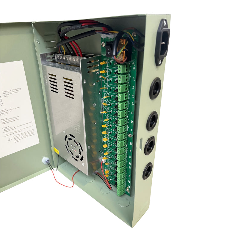 PD POWER 18CH PSU 12V 25A PTC - alternate product view 2