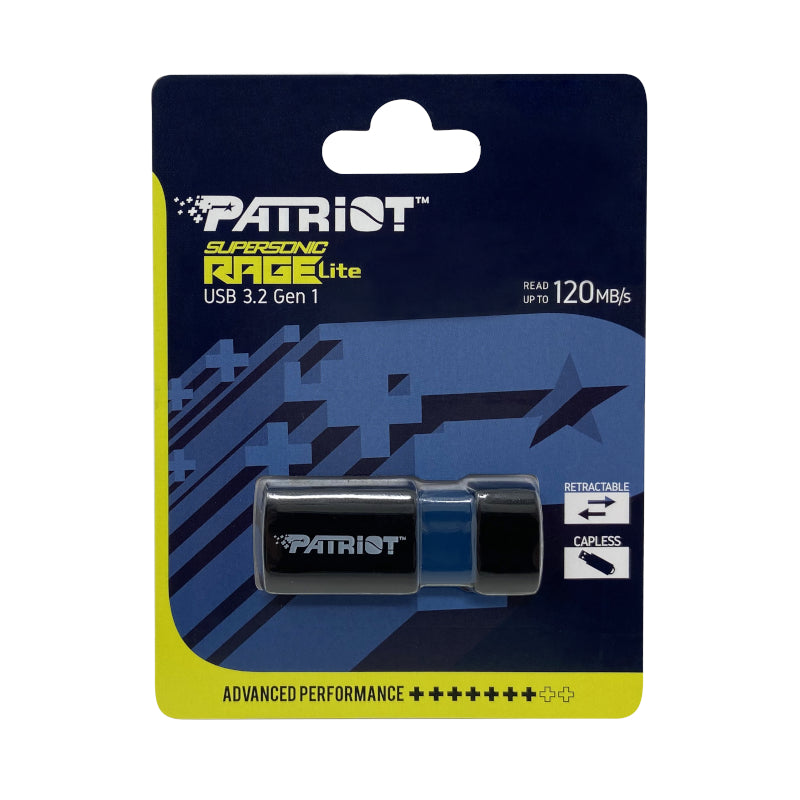 Patriot Rage Lite 1TB USB3.2 Flash Drive - Black - alternate product view 7