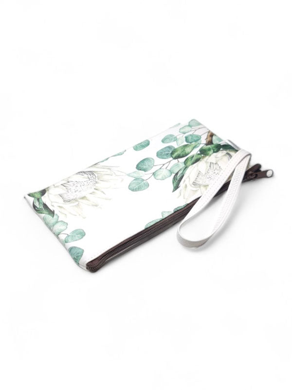 Protea Pencil BAG - WHITE