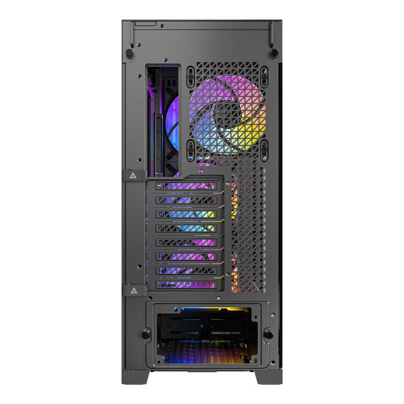 Antec Performance FT1 E-ATX / ATX / M-ATX - ITX ARGB Full-Tower Gaming Chassis - Black - alternate product view 3