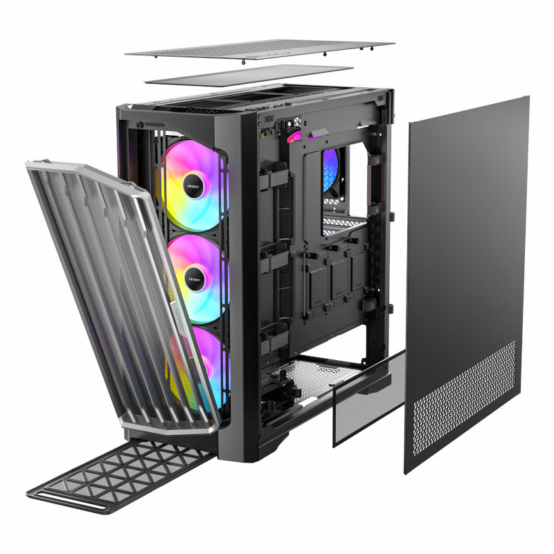 Antec Performance FT1 E-ATX / ATX / M-ATX - ITX ARGB Full-Tower Gaming Chassis - Black - alternate product view 20